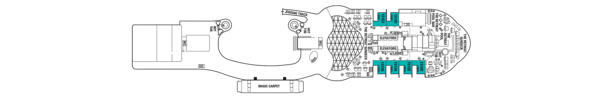 Deck 16 plan
